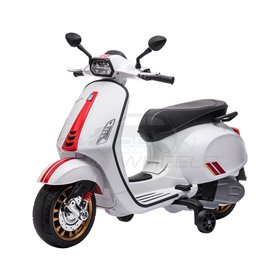 Skorpion Wheels Παιδική Μηχανή Skorpion 12V Vespa Sprint Racing 60s Original Λευκή  Skorpion Wheels Παιδική Μηχανή Skorpion 12V Vespa Sprint Racing 60s Original Λευκή