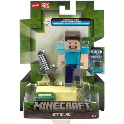 Mattel minecraft φιγούρες 8εκ Steve 