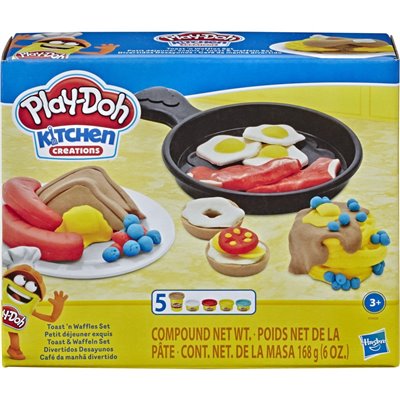 Hasbro Play-Doh Kitchen Kits Toast N Waffles Set 