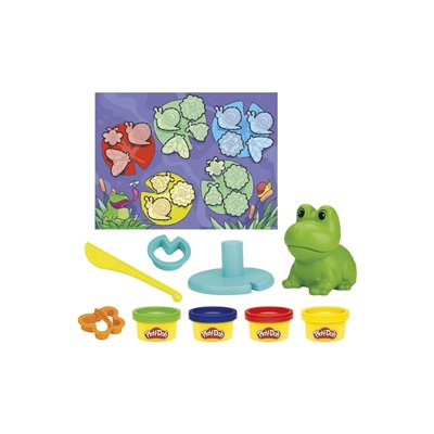 Hasbro Play-Doh Frog And Colors Starter Set 