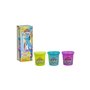 Hasbro Play-Doh Slime Compound 3-Pack Yellow Purple Teal 