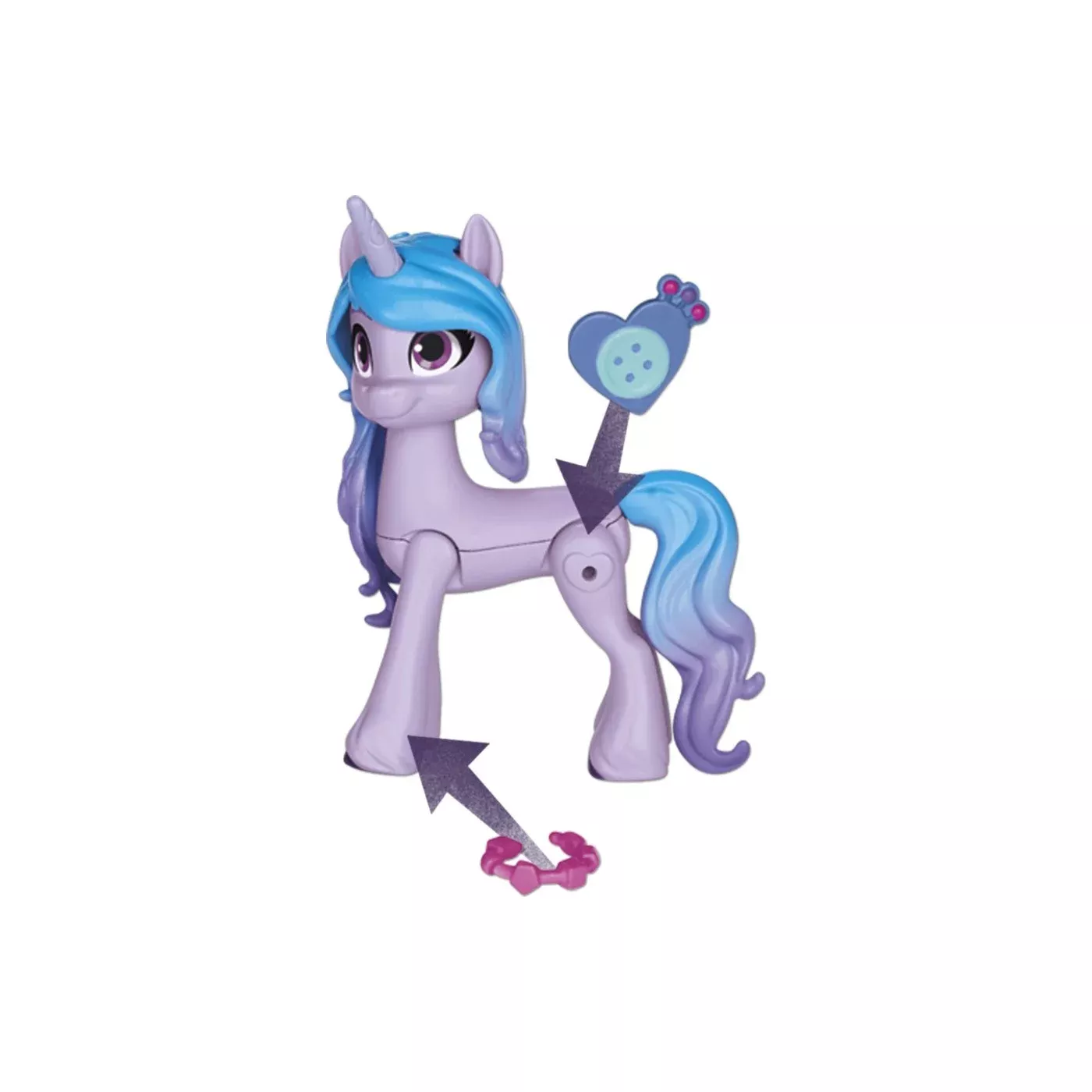 Hasbro My LiTtle Pony UniCorn Tea Party Izzy Moonbow 