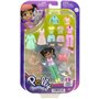 Mattel Polly - Νέα Κούκλα Με Μόδες Μεσαιο Pack Χαλάρωση στο Σπίτι 