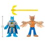 Fisher-Price Imaginext - Batman και Κακός Σετ Των 2 - Manbat And Batman 