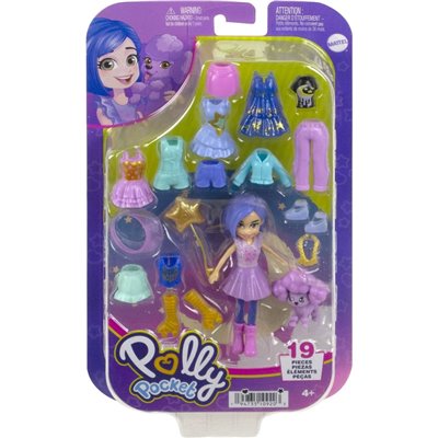 Mattel Polly - Νεα Κουκλα Με Μοδες Μεσαιο Pack Party Time 