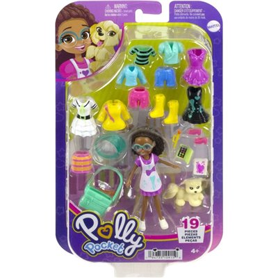 Mattel Polly - Νεα Κουκλα Με Μοδες Μεσαιο Pack Ζωγραφική 