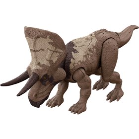 Mattel Jurassic World Strike Attack Zuniceratops Νεες Φιγουρες Δεινοσαυρων Με Σπαστα Μελη 