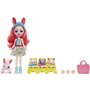 Mattel Enchantimals Baby Best Friends Κουκλα K Ζωακια Φιλαρακια Με Εκπληξεις Bree Bunny and Twist 