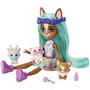 Mattel Enchantimals Baby Best Friends Κουκλα K Ζωακια Φιλαρακια Με Εκπληξεις Crizia Corgi and Show 