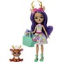 Mattel Enchantimals Baby Best Friends Κουκλα K Ζωακια Φιλαρακια Με Εκπληξεις Danessa Deer and Sprint 