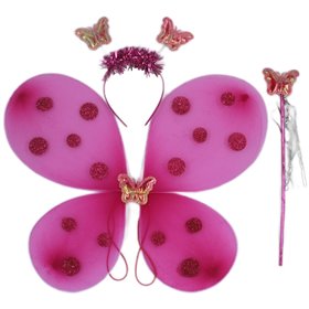 maskarata Σετ φτερά νεράιδας (Διαθέσιμο σε 6 χρωματισμούς)  maskarata Σετ φτερά νεράιδας (Διαθέσιμο σε 6 χρωματισμούς)