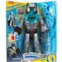 Fisher-Price Imaginext DC Super Friends, Batman Toys, 12-inch Φιγούρες DC Insiders Defender Grey 