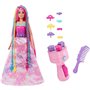 Mattel Barbie Πριγκίπισσα Ονειρικά Μαλλιά Fantasy Hair With Braid And Twist Styling, Rainbow Extensions 