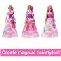 Mattel Barbie Πριγκίπισσα Ονειρικά Μαλλιά Fantasy Hair With Braid And Twist Styling, Rainbow Extensions 