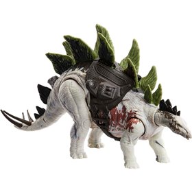 Mattel Jurassic World Dominion Dinosaur Figure Gigantic Trackers Stegosaurus Μεγάλοι Δεινόσαυροι 35 εκ 