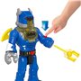 Fisher-Price Imaginext Dc Super Friends Batman Toys, 12-Inch Robot Toy With Lights Sound Batman 