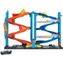 Mattel Hot Wheels City Track Set With 1 Car, 2-In-1 Πύργος Ταχύτητας 2 Σε 1 