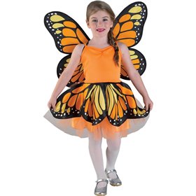 CLOWN Στολη Πεταλουδα Πορτοκαλί Νο. 02 