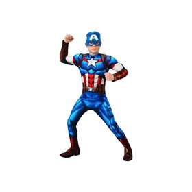 Rubies Παιδική Στολή Captain America Deluxe Large  Rubies Παιδική Στολή Captain America Deluxe Large