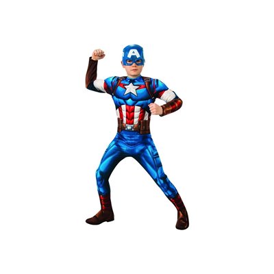 Rubies Παιδική Στολή Captain America Deluxe Small 