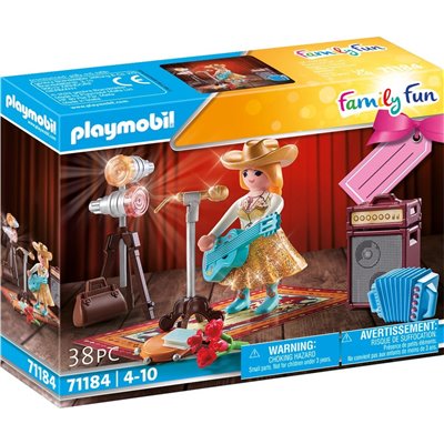 Playmobil Family Fun Gift Set Τραγουδίστρια Country Μουσικής 