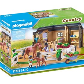 Playmobil Country Στάβλος Αλόγων 