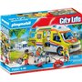 Playmobil City Life Ασθενοφόρο Με Διασώστες 