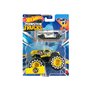 Mattel Hot Wheels Όχημα Monster Trucks Με Αυτοκινητάκι Taxi 