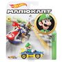 Mattel Hot Wheels Αυτοκινητάκια Mario Kart Luigi with Mach 8 