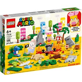 LEGO Super Mario Πίστα Επέκτασης Creativity Toolbox Maker Set  LEGO Super Mario Πίστα Επέκτασης Creativity Toolbox Maker Set