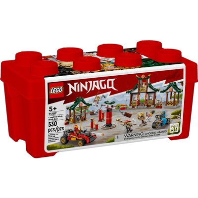 LEGO Ninjago Δημιουργικό Νίντζα Κουτί Με Τουβλάκια 