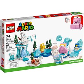 LEGO Super Mario Πίστα Επέκτασης Περιπέτεια Στο Χιόνι Με Fliprus  LEGO Super Mario Πίστα Επέκτασης Περιπέτεια Στο Χιόνι Με Fliprus
