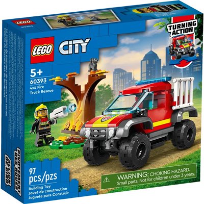 LEGO City Διάσωση Με Πυροσβεστικό Όχημα 4X4 