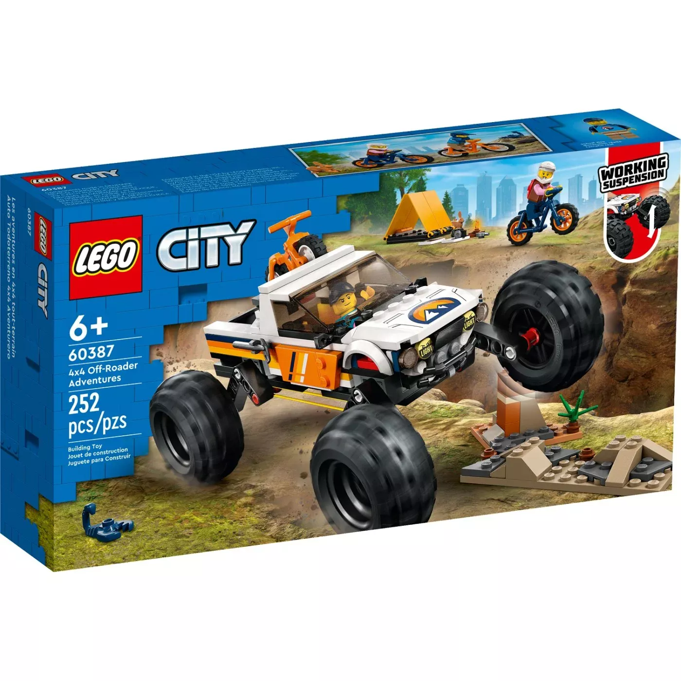 LEGO City Περιπέτειες Με Οχήματα 4X4 Εκτός Δρόμου 