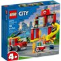 LEGO City Πυροσβεστικός Σταθμός Και Πυροσβεστικό Φορτηγό 