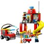 LEGO City Πυροσβεστικός Σταθμός Και Πυροσβεστικό Φορτηγό 