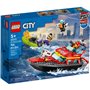LEGO City Διασωστικό Πυροσβεστικό Σκάφος 
