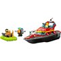 LEGO City Διασωστικό Πυροσβεστικό Σκάφος 