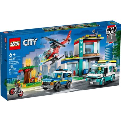 LEGO City Αρχηγείο Οχημάτων Έκτακτης Ανάγκης 