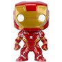Funko Pop! Marvel Civil War Captain America: Iron Man 126 Vinyl Bobble-Head Figure 