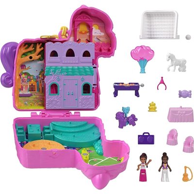 Mattel Polly Pocket Mini - Ο Κοσμος Της Polly Σετακια Pinata Party Compact 