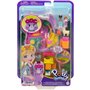 Mattel Polly Pocket Mini - ο Κοσμος της Polly Σετακια Camp Adventure Llama Compact 