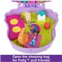 Mattel Polly Pocket Mini - ο Κοσμος της Polly Σετακια Camp Adventure Llama Compact 