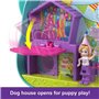 Mattel Polly Pocket Mini - Ο Κοσμος Της Polly Σετακια Doggy Birthday Bash Compact 