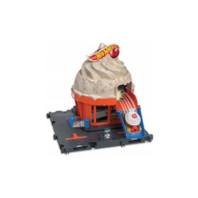 Mattel Hot Wheels City Downtown Ice Cream Swirl 