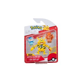Jazwares Pokemon φιγούρες 3 τεμ. Piplup, Electabuzz and Vulpix  Jazwares Pokemon φιγούρες 3 τεμ. Piplup, Electabuzz and Vulpix