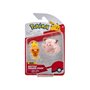 Jazwares Pokemon Battle Feature φιγούρες Clefairy and Torchic 