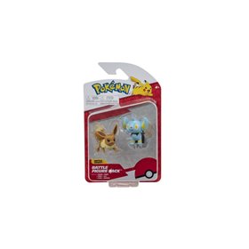 Jazwares Pokemon Φιγούρες - 5-8 Cm Shinx and Eevee  Jazwares Pokemon Φιγούρες - 5-8 Cm Shinx and Eevee