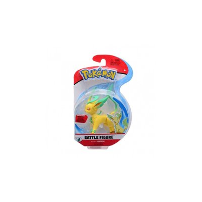 Jazwares Pokemon 3In Battle Figure Pack - Leafeon - 8Cm Pokemon 