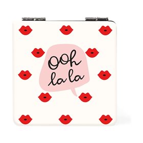 Legami Καθρέπτης Μακιγιάζ Τσάντας Nice To See You - Ooh La La 6x6cm 
